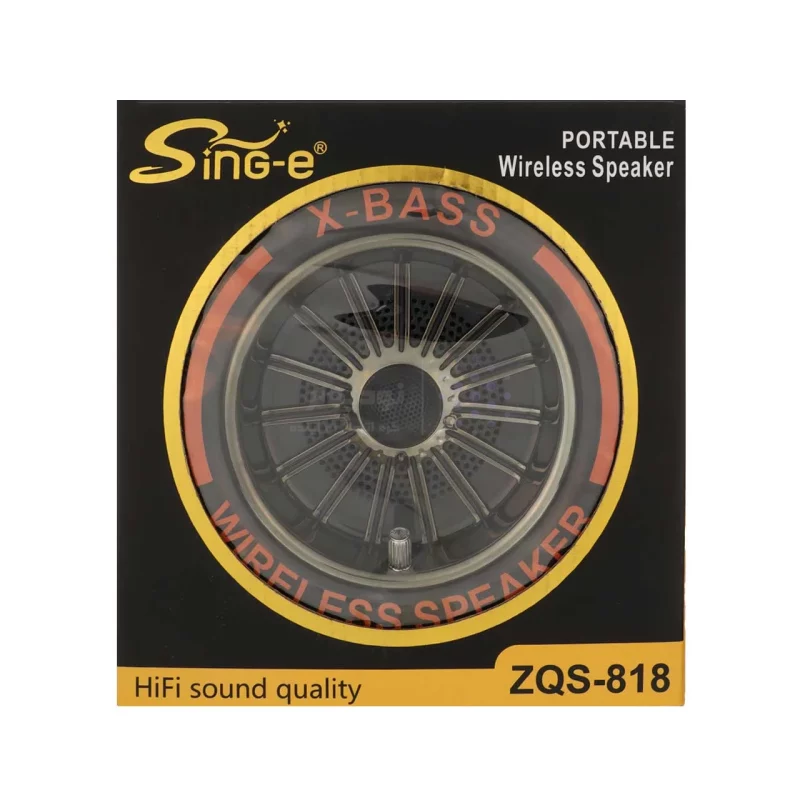 اسپیکر بی سیم Sing-e مدل ZQS-818 - مشکی - تصویر 8