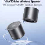 اسپیکر بی سیم 3وات Yesido مدل YSW30 مقاوم در برابر آب (IPX5) – رنگ مشکی (گارانتی 18 ماه تعویض نیکان همراه) - تصویر 4