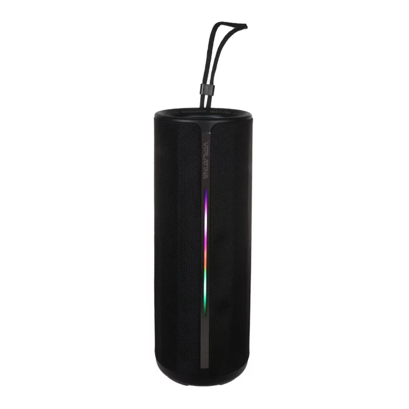 اسپیکر بی سیم بلوتوثی 20 وات VIPLATINA مدل VSW06 RGB با درگاه رم و USB - رنگ مشکی (گارانتی 18 ماه تعویض نیکان همراه) - تصویر 2