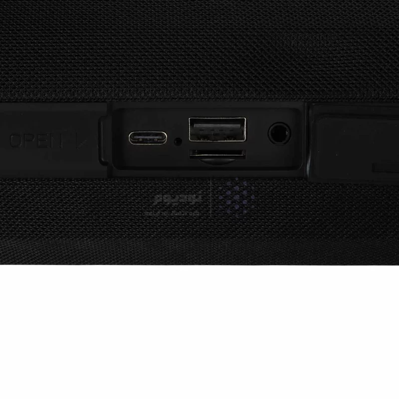 اسپیکر بی سیم بلوتوثی 20 وات VIPLATINA مدل VSW06 RGB با درگاه رم و USB - رنگ مشکی (گارانتی 18 ماه تعویض نیکان همراه) - تصویر 7