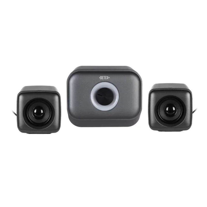اسپیکر سه تکه رومیزی +DETEX مدل DS913 - مشکی - تصویر 2