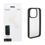 قاب اورجینال Spigen با توری اسپیکر فلزی Apple iPhone 15 Pro - مشکی (پک دار)