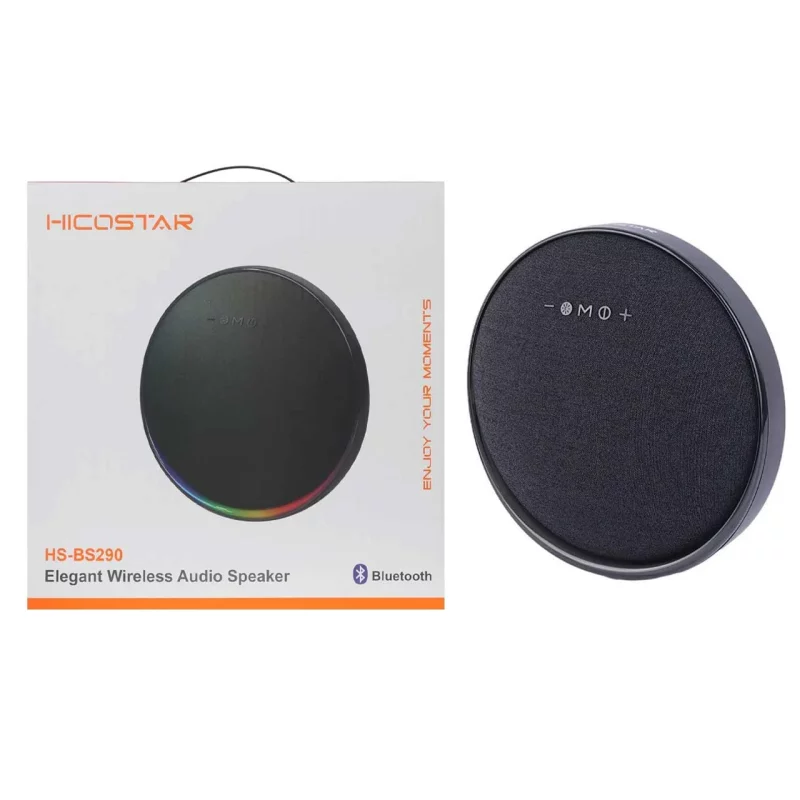 اسپیکر بی سیم Hicostar مدل HS-BS290 40W - مشکی - تصویر 2