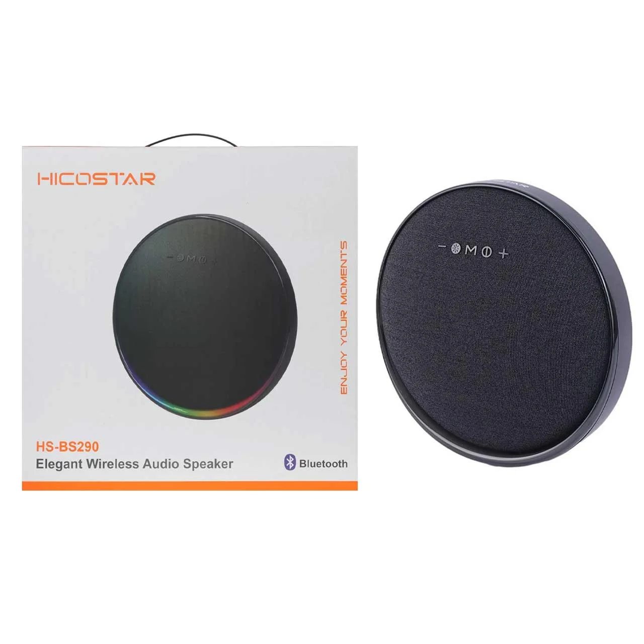 1583-1641156-1 اسپیکر بی سیم Hicostar مدل HS-BS290 40W - مشکی - تصویر 1