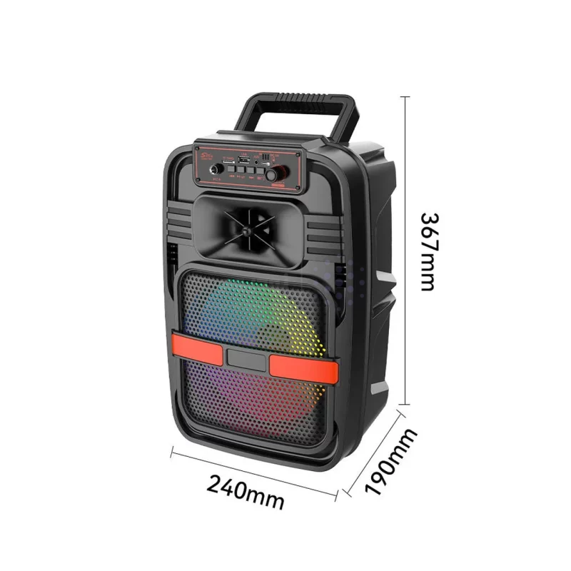 اسپیکر بی سیم Sing-e مدل ZQS8175W - مشکی - تصویر 4