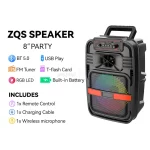 اسپیکر بی سیم Sing-e مدل ZQS8175W - مشکی - تصویر 6