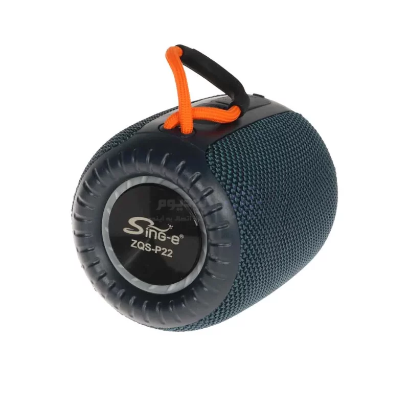 اسپیکر 8W بی سیم Sing-e مدل ZQS P22 - آبی - تصویر 3