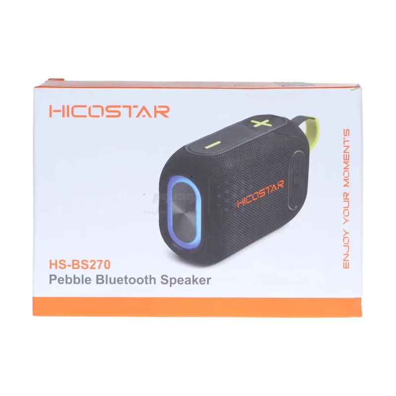 اسپیکر بی سیم Hicostar مدل HS-BS270 - مشکی - تصویر 3