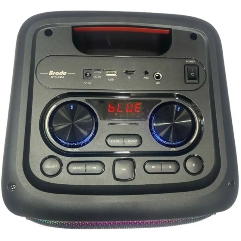 اسپیکر 80W بی سیم Brodu مدل BTS-1910 - مشکی - تصویر 5