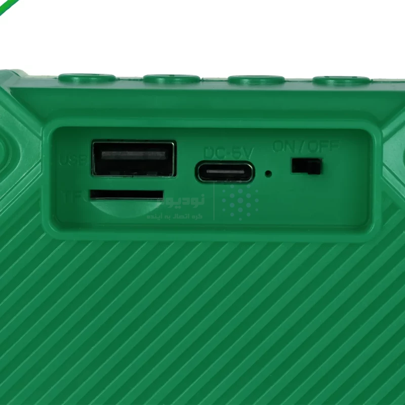اسپیکر بی سیم مدل X-318 - سبز- BSA - تصویر 4