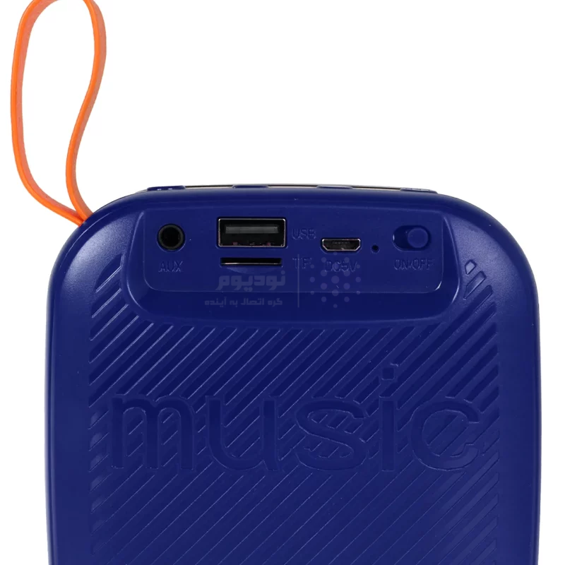 اسپیکر بی سیم مدل X-16 - مشکی آبی- BSA - تصویر 4
