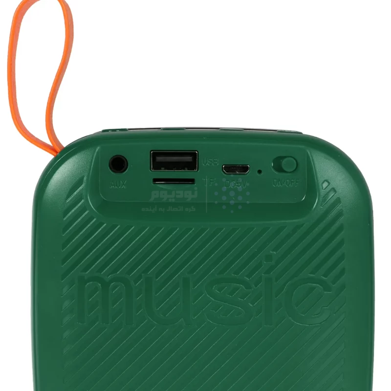 اسپیکر بی سیم مدل X-16 - مشکی سبز- BSA - تصویر 4