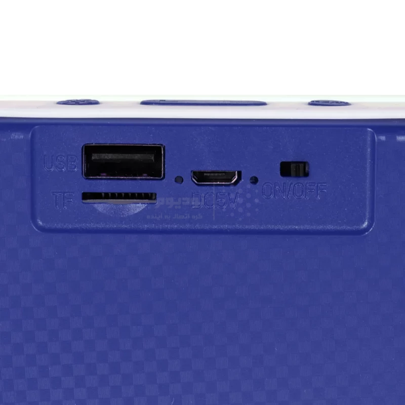 اسپیکر بی سیم مدل A012 - آبی- BSA - تصویر 4