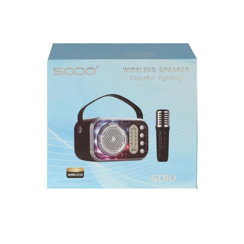 اسپیکر بی سیم SODO مدل SD10 - کرم - MMS (گارانتی شش ماهه YA) - تصویر 6