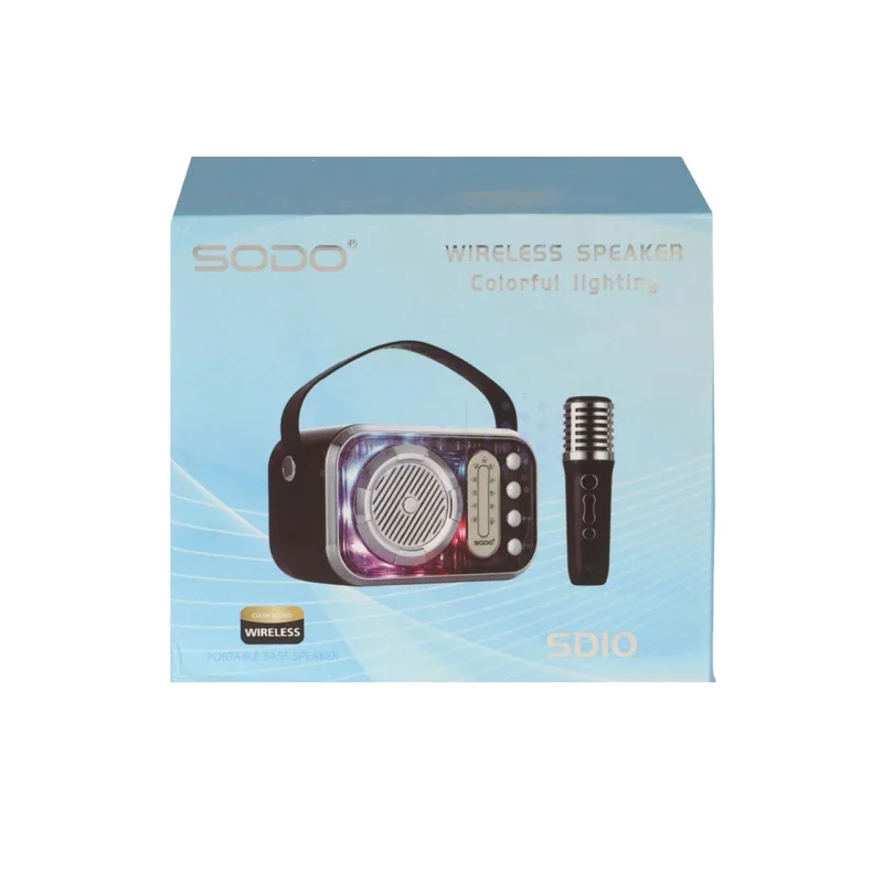 اسپیکر بی سیم SODO مدل SD10 - کرم - MMS (گارانتی شش ماهه YA) - تصویر 7