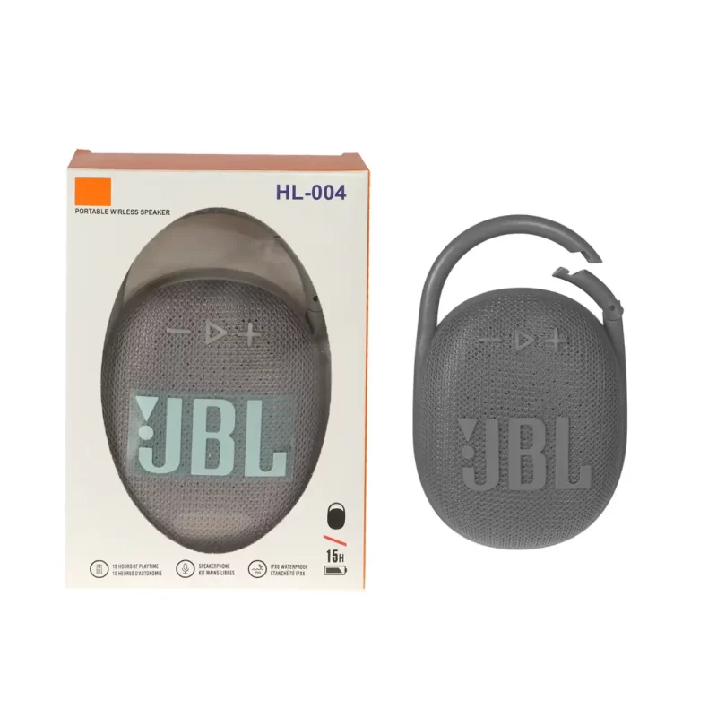 اسپیکر بی سیم JBL مدل HL-004 - طوسی - MMS (گارانتی شش ماهه YA) (High Copy) - تصویر 2