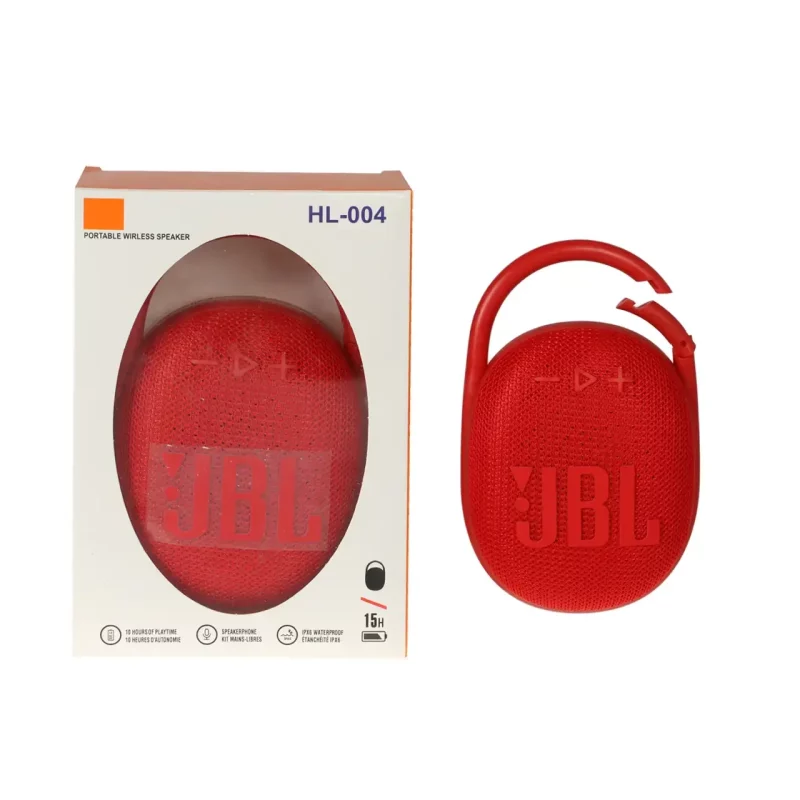 اسپیکر بی سیم JBL مدل HL-004 - قرمز - MMS (گارانتی شش ماهه YA) (High Copy) - تصویر 2
