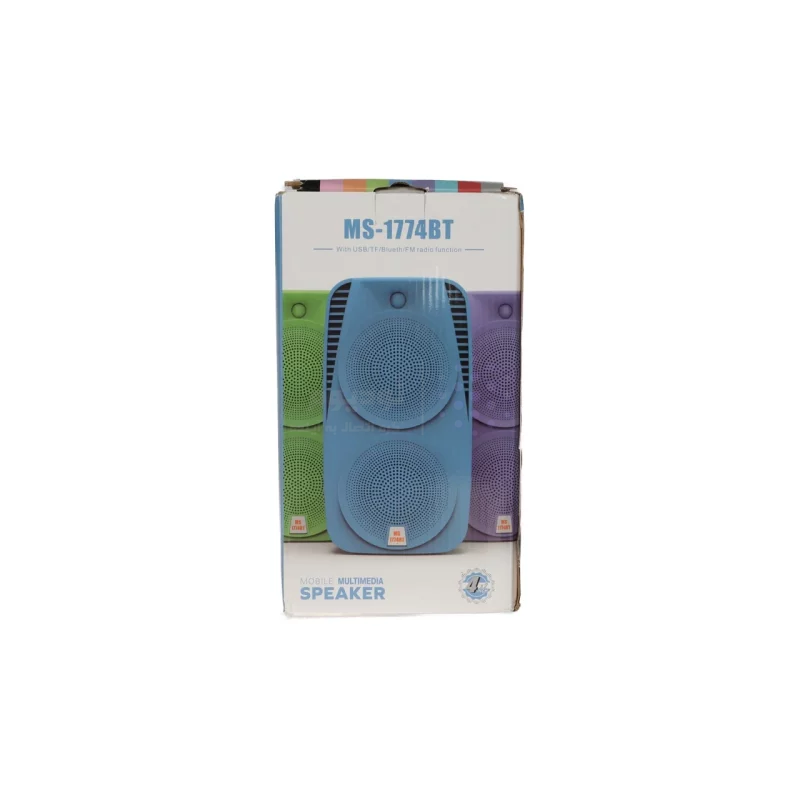 اسپیکر بی سیم مدل MS-1774BT - نارنجی - BSA - تصویر 6