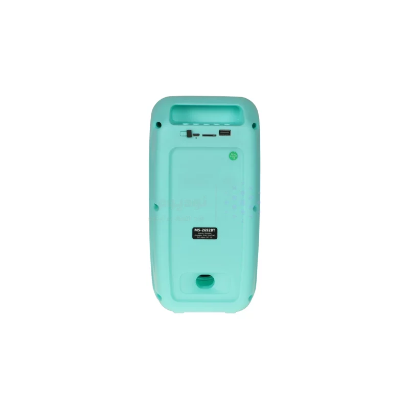 اسپیکر بی سیم مدل MS-2692BT - سبزآبی - BSA - تصویر 4