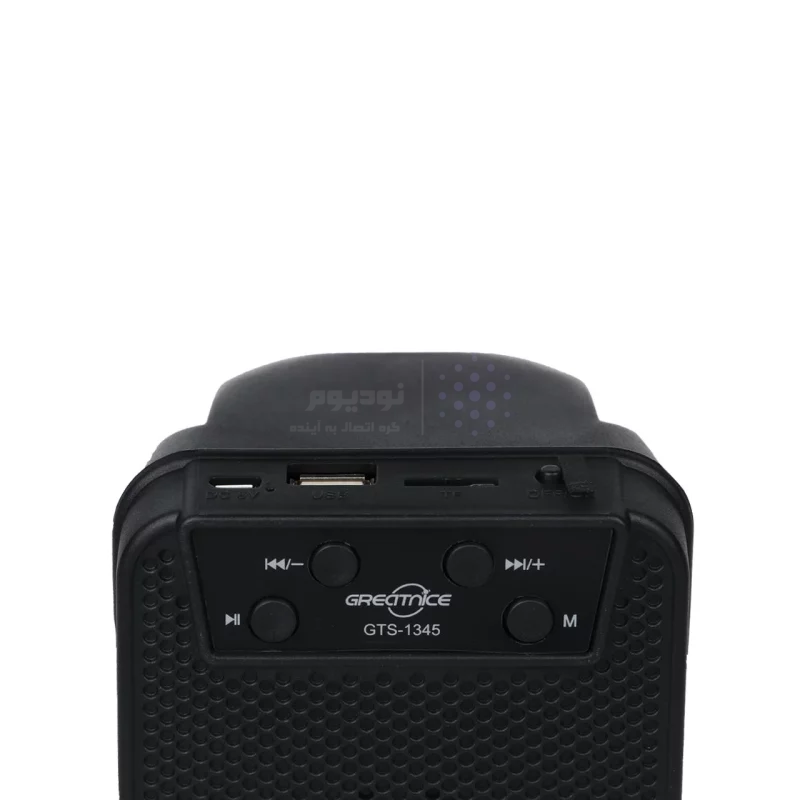 اسپیکر 5W بی سیم EXTRA BASS مدل GTS-1345 - مشکی - تصویر 6