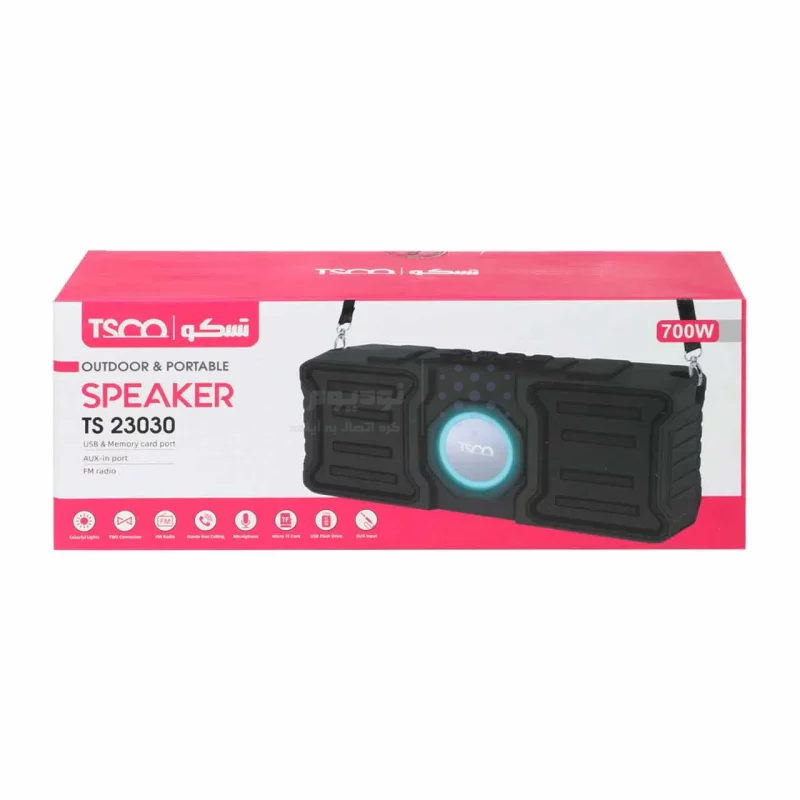 اسپیکر بی سیم TSCO مدل TS 23030 - مشکی - تصویر 9