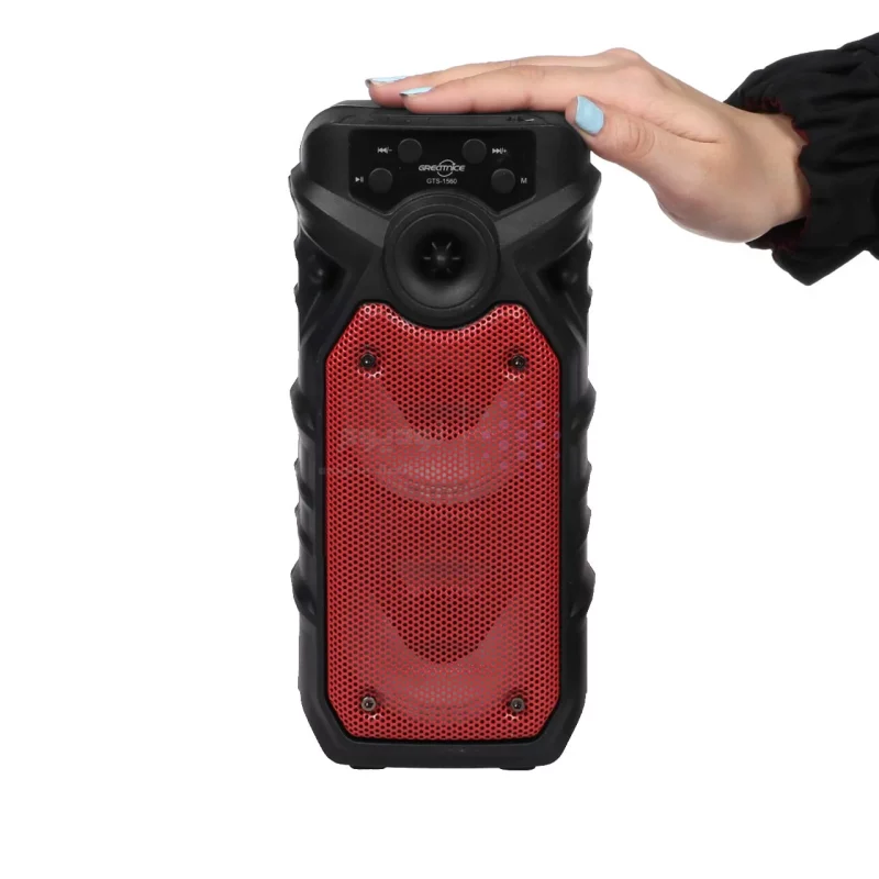 اسپیکر 20W بی سیم Greatnice مدل GTS-1560 - قرمز - تصویر 7