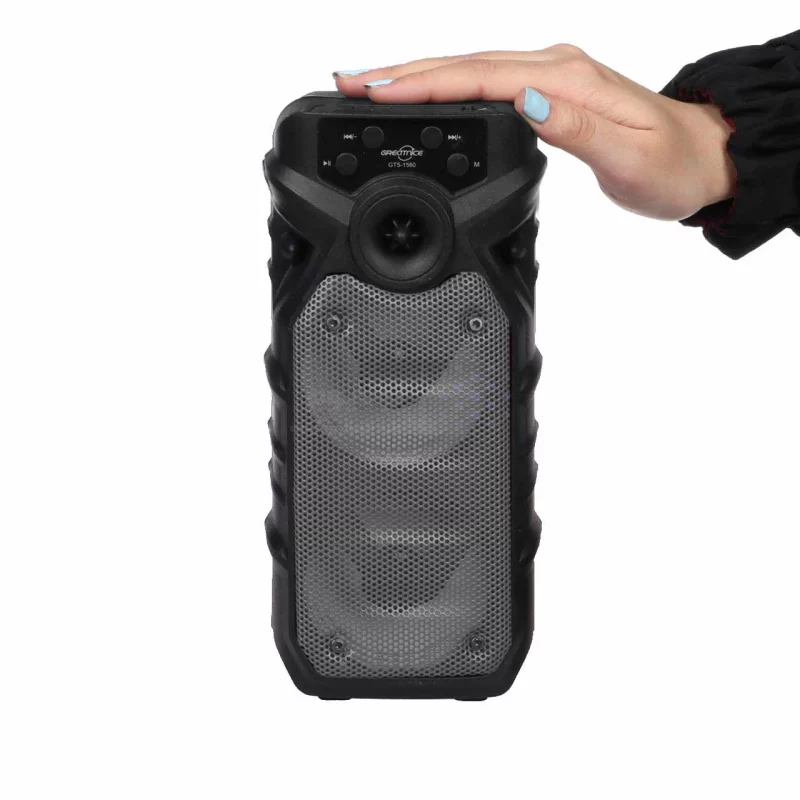 اسپیکر 20W بی سیم Greatnice مدل GTS-1560 - خاکستری - تصویر 6