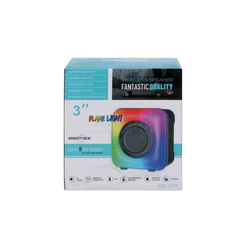 اسپیکر بی سیم Greatnice مدل GTS-1373 - مشکی - تصویر 7