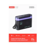 پاوربانک (فست شارژ) Tranyoo 22.5W 50000mAh مدل T-L5 - مشکی - تصویر 9