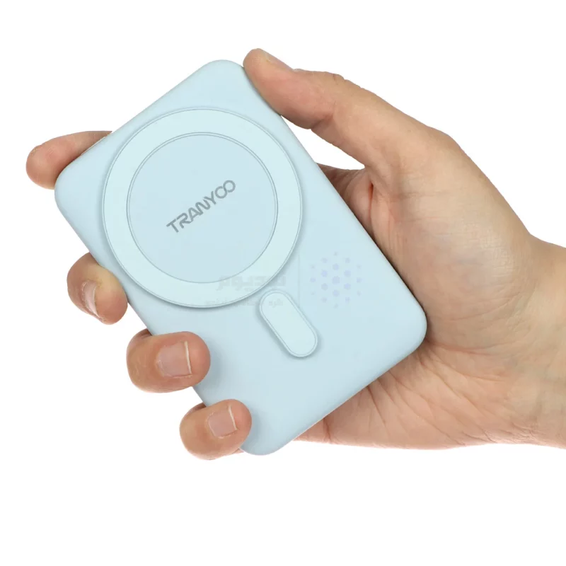پاوربانک (PD و فست شارژ) Tranyoo 20W 10000mAh مدل T-F24 - سبز - تصویر 8