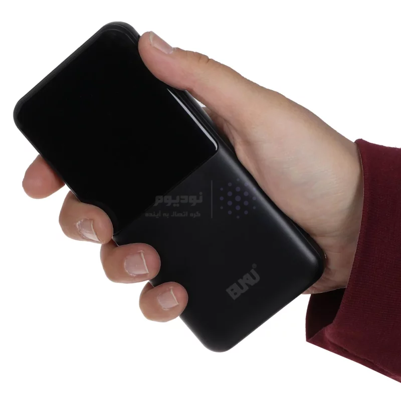 پاوربانک (PD و فست شارژ) BUKU 22.5W 10000mAh مدل MG-G105M - مشکی - MMS (گارانتی شش ماهه YA) - تصویر 7