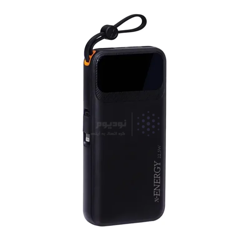 پاوربانک (PD و فست شارژ) X-Energy 10000mAh مدل X-813 22.5W - مشکی (گارانتی IPM) - تصویر 6