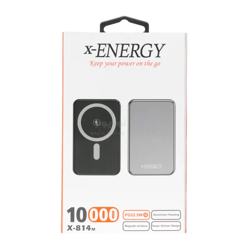 پاوربانک (PD و فست شارژ) X-Energy 10000mAh مدل X-814M 22.5W - خاکستری (گارانتی IPM) - تصویر 4