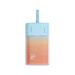 پاوربانک (فست شارژ) Baseus 5200mAh مدل Popsicle PPKDC05I 20W - نارنجی (گارانتی آونگ)