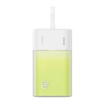 پاوربانک (فست شارژ) Baseus 5200mAh مدل Popsicle PPKDC05I 20W - سبز (گارانتی آونگ)
