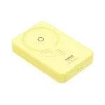 پاوربانک (PD و فست شارژ) Baseus 20W 5000mAh مدل MagPro Magnetic Bracket PPCXZ05 - زرد (گارانتی آونگ) - تصویر 6