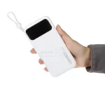 پاوربانک (PD و فست شارژ) X-Energy 10000mAh مدل X-813 22.5W - سفید - تصویر 7