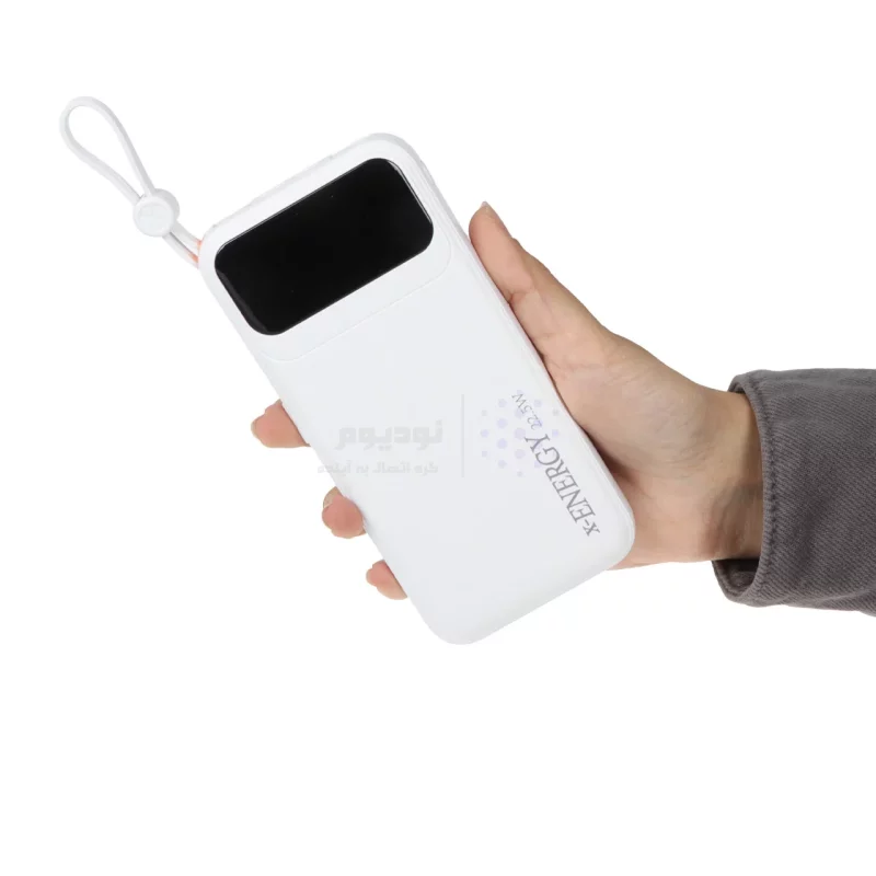 پاوربانک (PD و فست شارژ) X-Energy 10000mAh مدل X-813 22.5W - سفید - تصویر 7