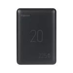 پاوربانک (PD و فست شارژ) Hatron 20000mAh مدل HPB2060ME 22.5W - مشکی