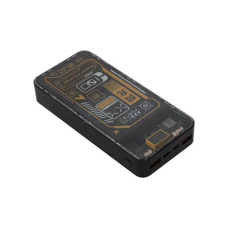 پاوربانک (PD و فست شارژ) BUKU 20000mAh مدل MG-G134 22.5W - مشکی - MMS (گارانتی شش ماهه YA) - تصویر 5