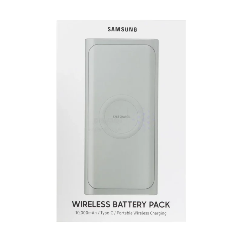 پاوربانک وایرلس Samsung 10W 10000mAh مدل EB-U1200 - سفید - MMS (گارانتی شش ماهه YA) اصل چین - تصویر 3