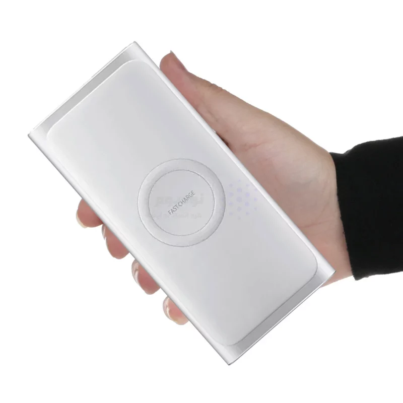 پاوربانک وایرلس Samsung 10W 10000mAh مدل EB-U1200 - سفید - MMS (گارانتی شش ماهه YA) اصل چین - تصویر 7