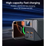 پاوربانک (PD و فست شارژ) Yesido 30000mAh مدل YP62 22.5W - خاکستری (گارانتی 18 ماه تعویض نیکان همراه) - تصویر 12