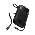 پاوربانک (فست شارژ) Baseus 10000mAh مدل Qpow 2 PPQD4-10C 30W - مشکی (گارانتی آونگ) - تصویر 5