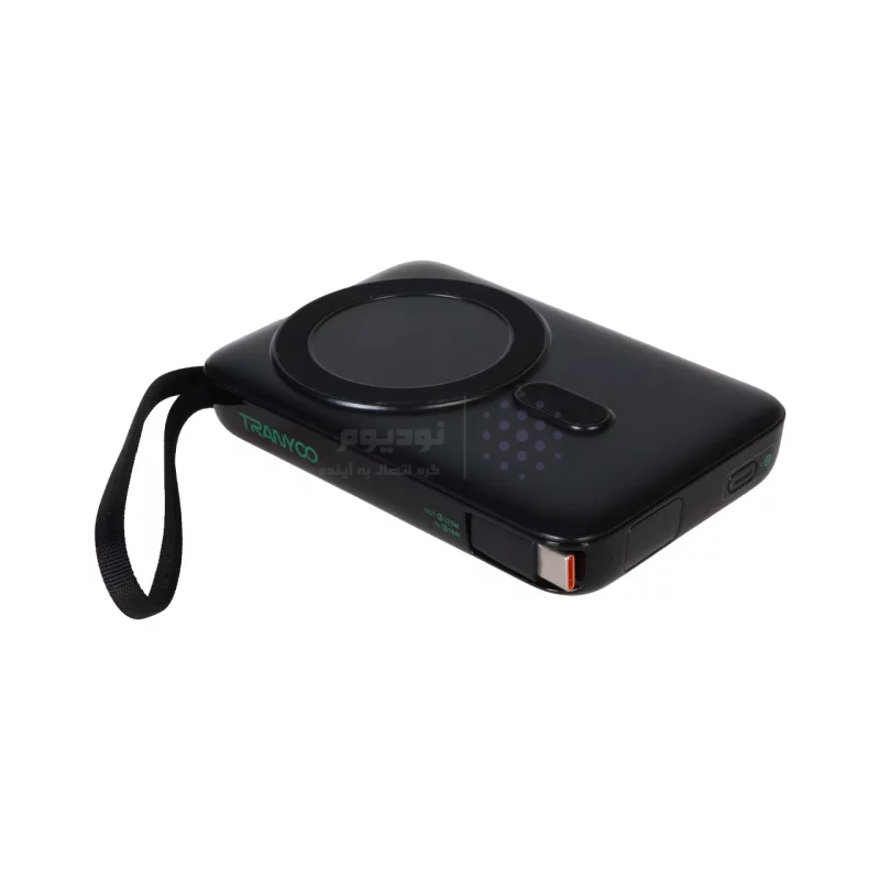 پاوربانک فست شارژ وایرلس Tranyoo 10000mAh مدل T-F26 22.5W - مشکی - تصویر 5