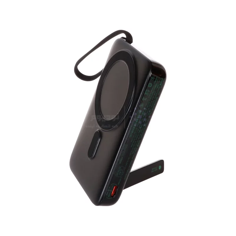 پاوربانک فست شارژ وایرلس Tranyoo 10000mAh مدل T-F26 22.5W - مشکی - تصویر 6