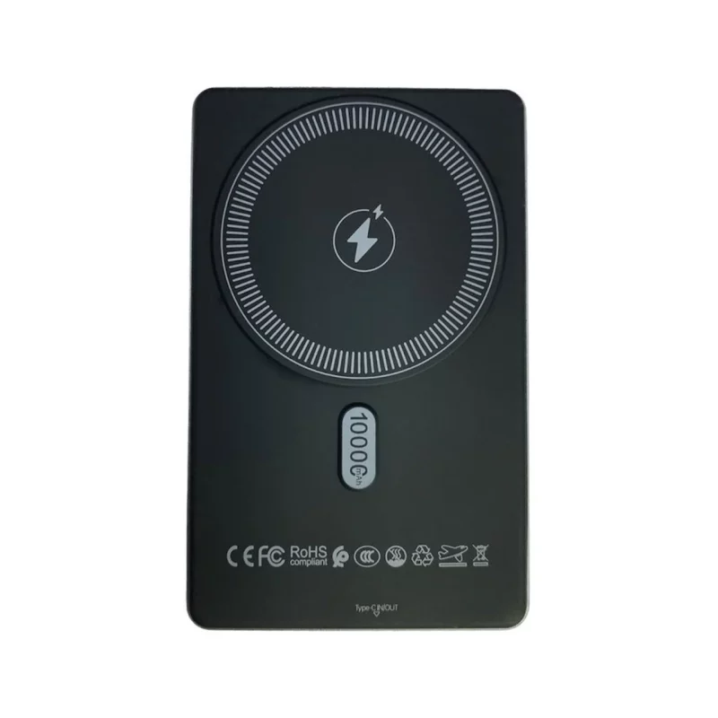پاوربانک وایرلس (PD و فست شارژ) Earldom 10000mAh مدل ET-PD49 20W - مشکی - تصویر 2