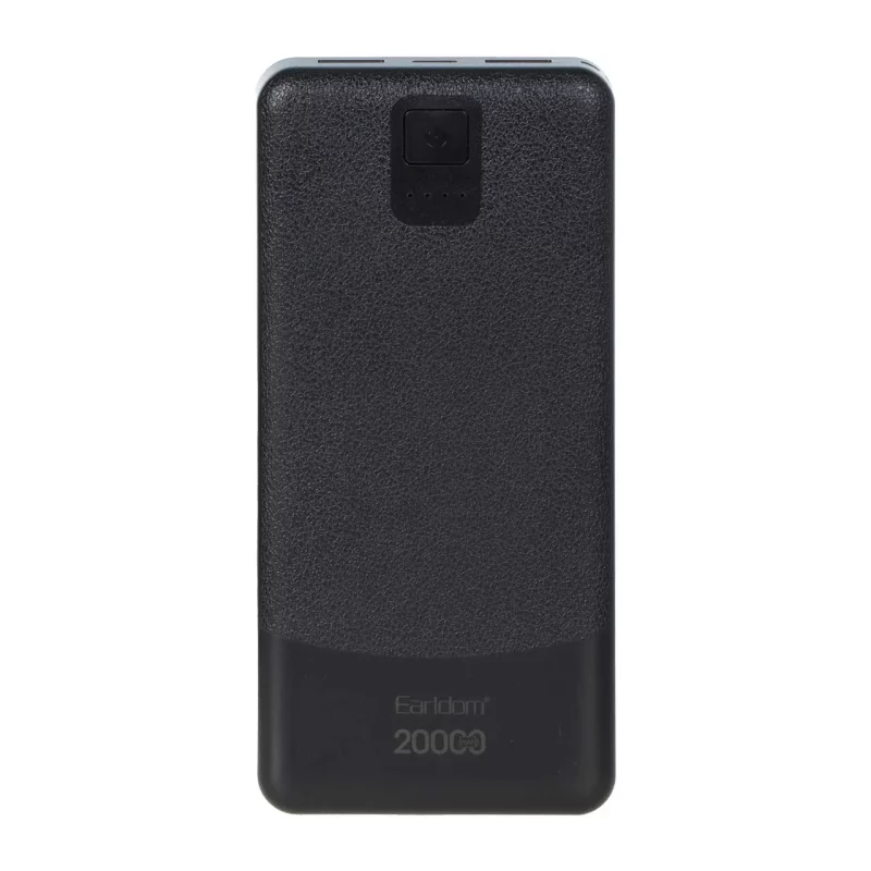 پاوربانک فست شارژ Earldom 20000mAh مدل ET-PB66 10W- مشکی - تصویر 2