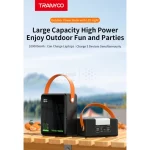 پاوربانک فست شارژ Tranyoo 100000mAh مدل T-F28 22.5W - مشکی - تصویر 3