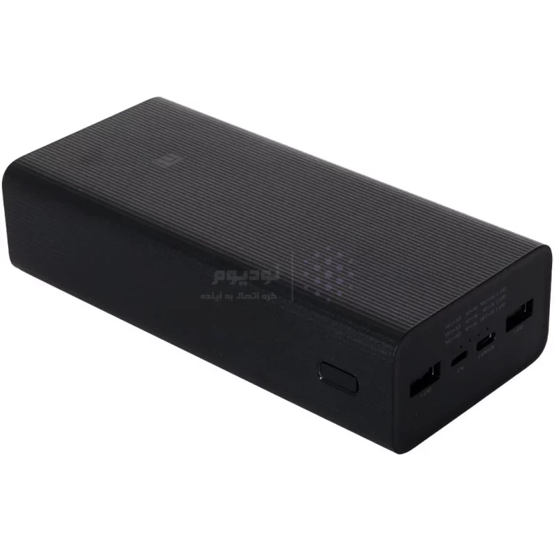 پاوربانک Xiaomi 20000mAh مدل PLM18ZM 18W - سفید - تصویر 3